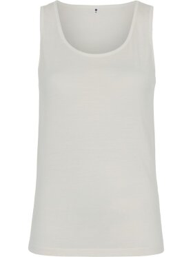 JBS - Top wide straps wool hvid