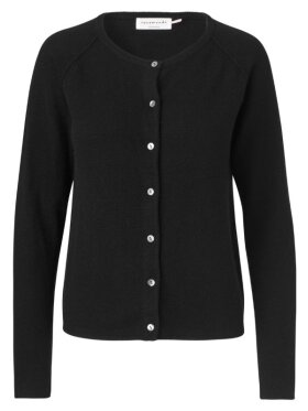 Rosemunde - WOOL & CASHMERE CARDIGAN sort Rosemunde - WOOL & CASHMERE CARDIGAN sort