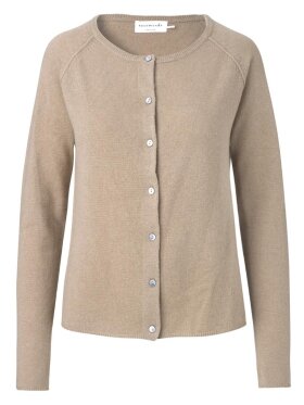 Rosemunde - Wool & cashmere cardigan sand