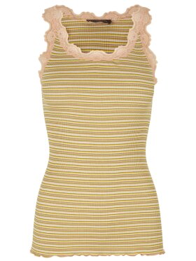 Rosemunde - silk top rose multi stripe Rosemunde - silk top rose multi stripe