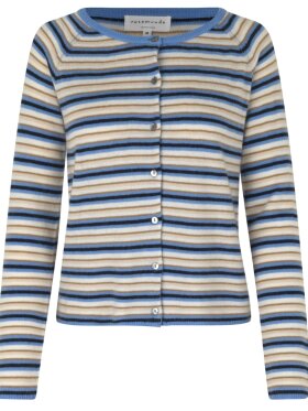 Rosemunde - Wool & cashmere cardigan blue