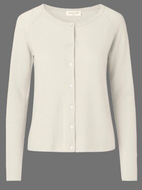 Rosemunde - Wool & cashmere cardigan hvid