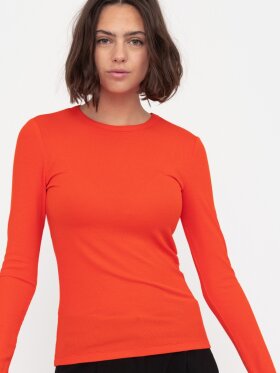 Soft Rebels - SRFenja O-neck top rød Soft Rebels - SRFenja O-neck top rød