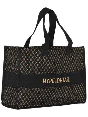 Hype The Detail - HTD Totebag sort m. guld Hype The Detail - HTD Totebag sort m. guld