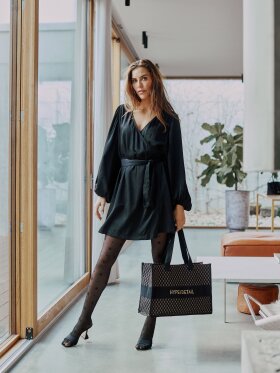 Hype The Detail - HTD Totebag sort m. guld