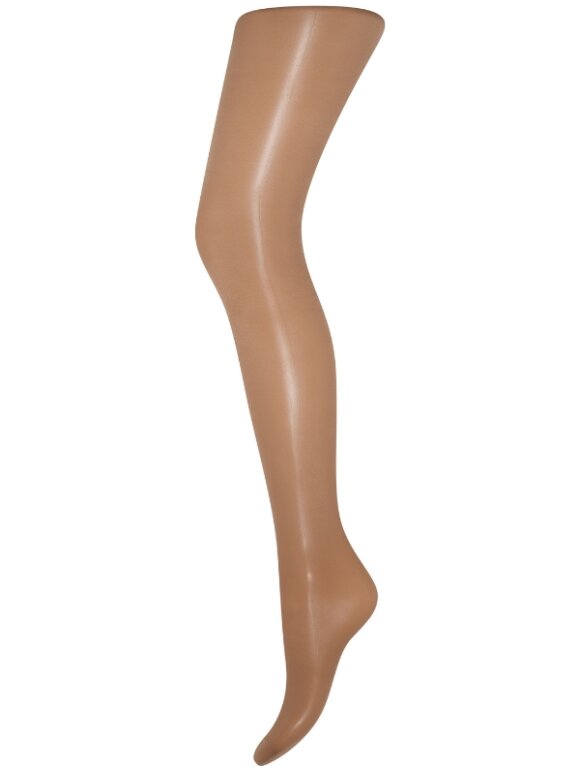 Decoy - Silk look tights 20d Camel