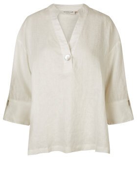 Rosemunde - Hør bluse Ivory Rosemunde - Hør bluse Ivory