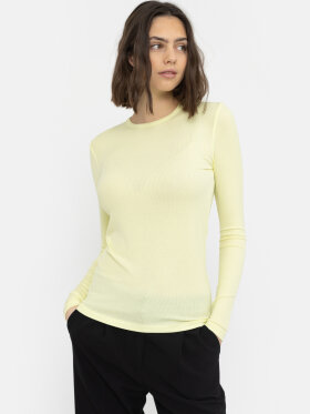 Soft Rebels - SRFenja O-neck top gul Soft Rebels - SRFenja O-neck top gul