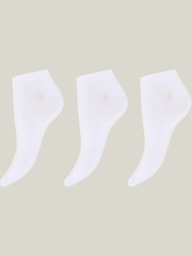 Decoy - Sneaker sock 3-pak hvid