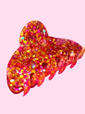 Bella Ballou - Confetti hair claw i pink